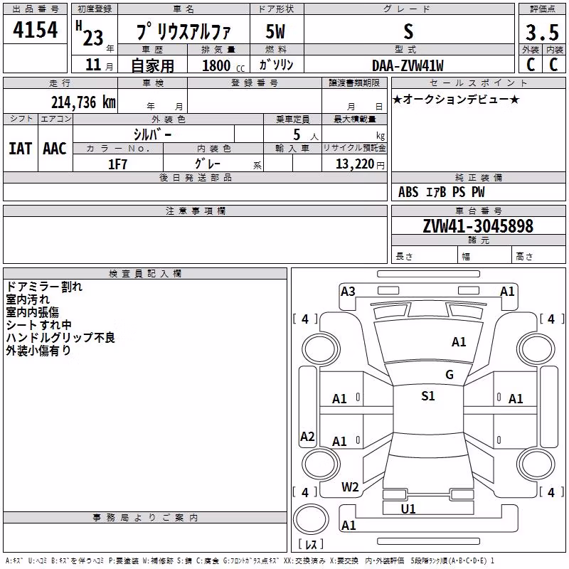 TOYOTA PRIUS ALPHA