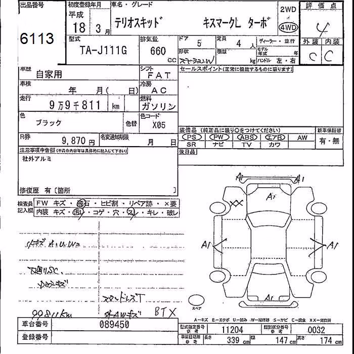 DAIHATSU TERIOS KID