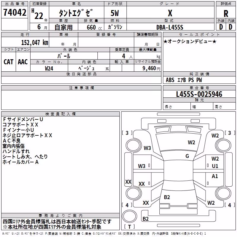 DAIHATSU TANTO EXE
