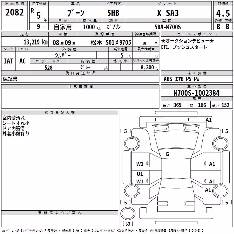 DAIHATSU BOON