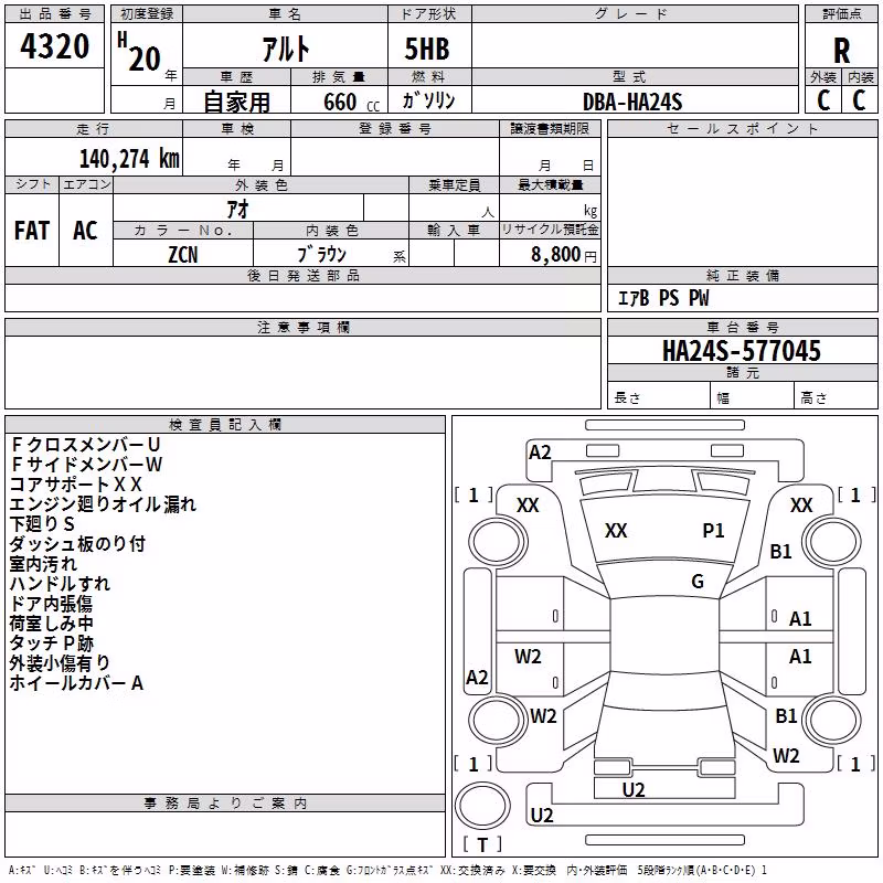 SUZUKI ALTO