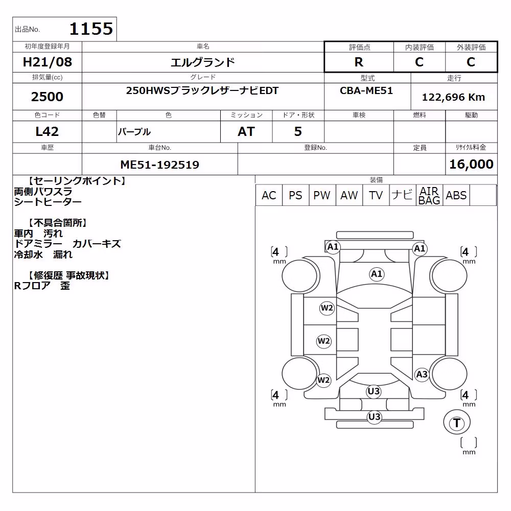 NISSAN ELGRAND