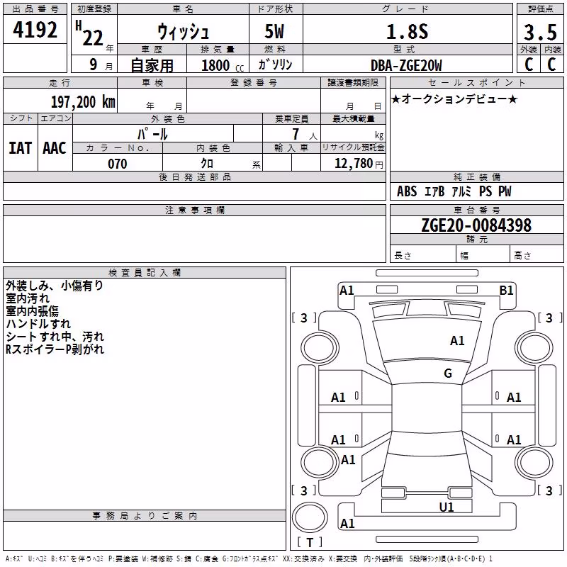 TOYOTA WISH