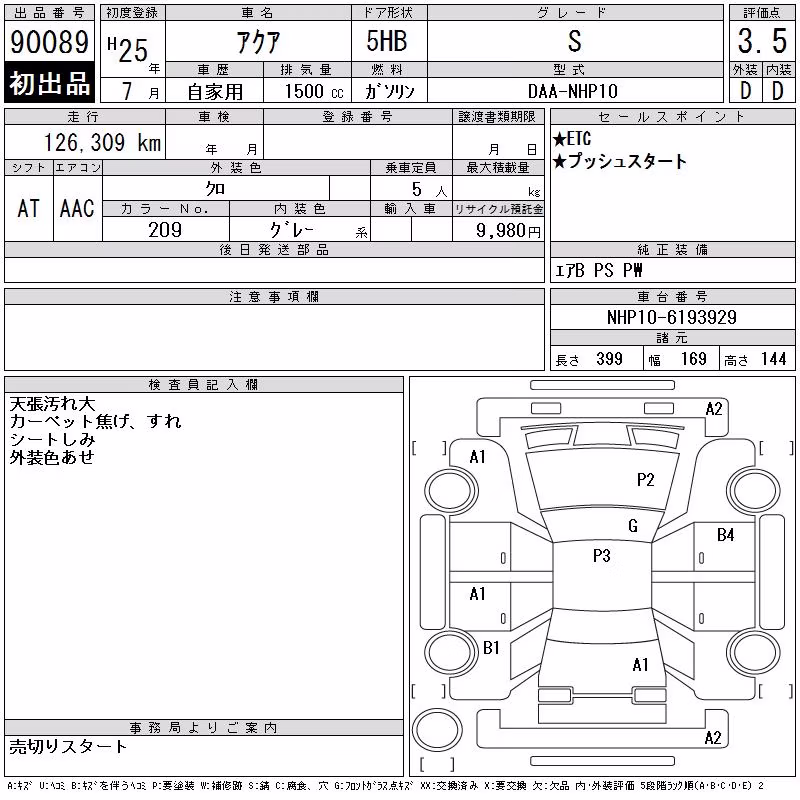 TOYOTA AQUA