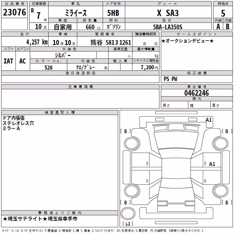 DAIHATSU MIRA E:S