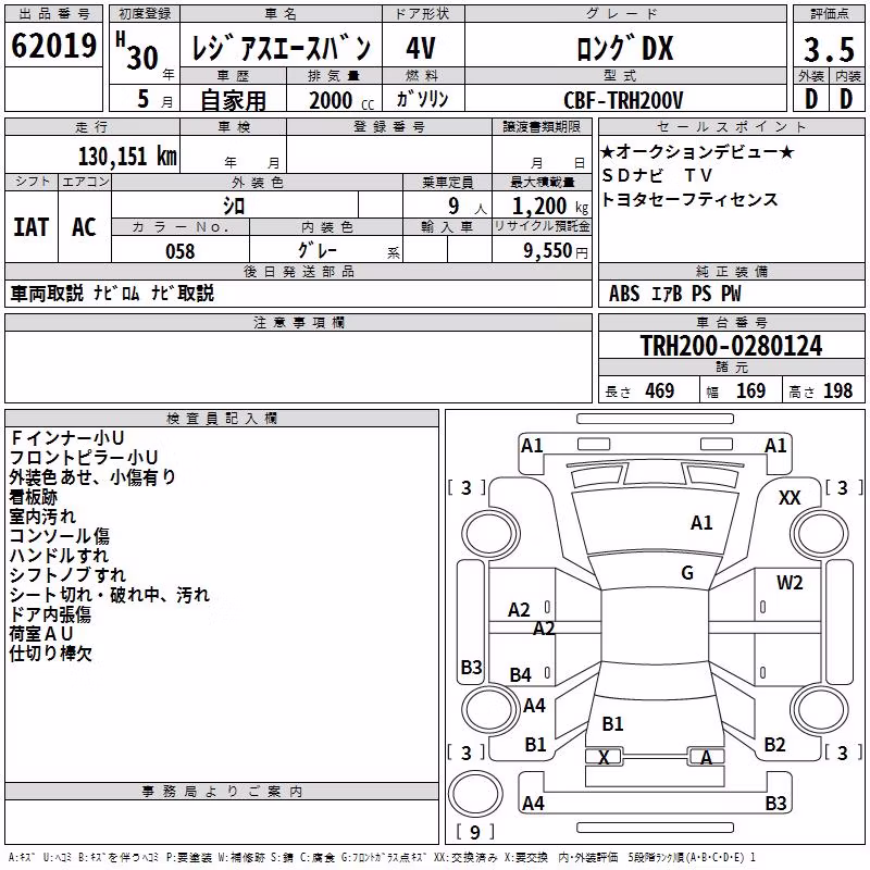 TOYOTA REGIUS ACE