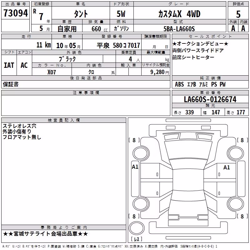 DAIHATSU TANTO