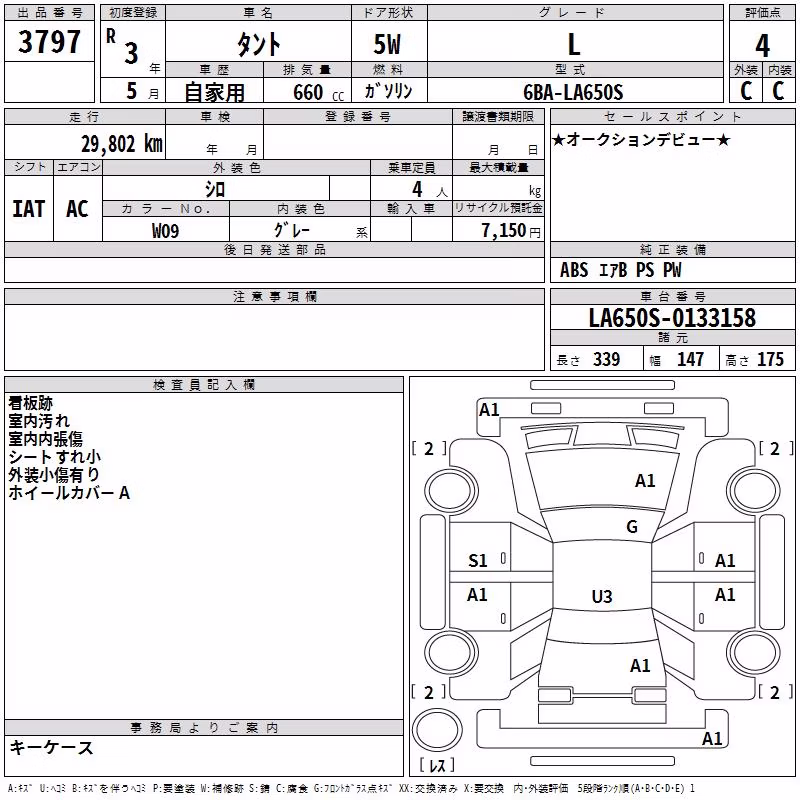 DAIHATSU TANTO