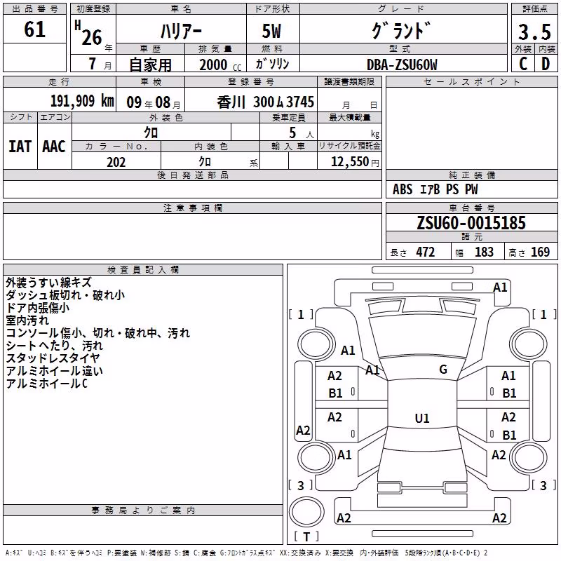 TOYOTA HARRIER