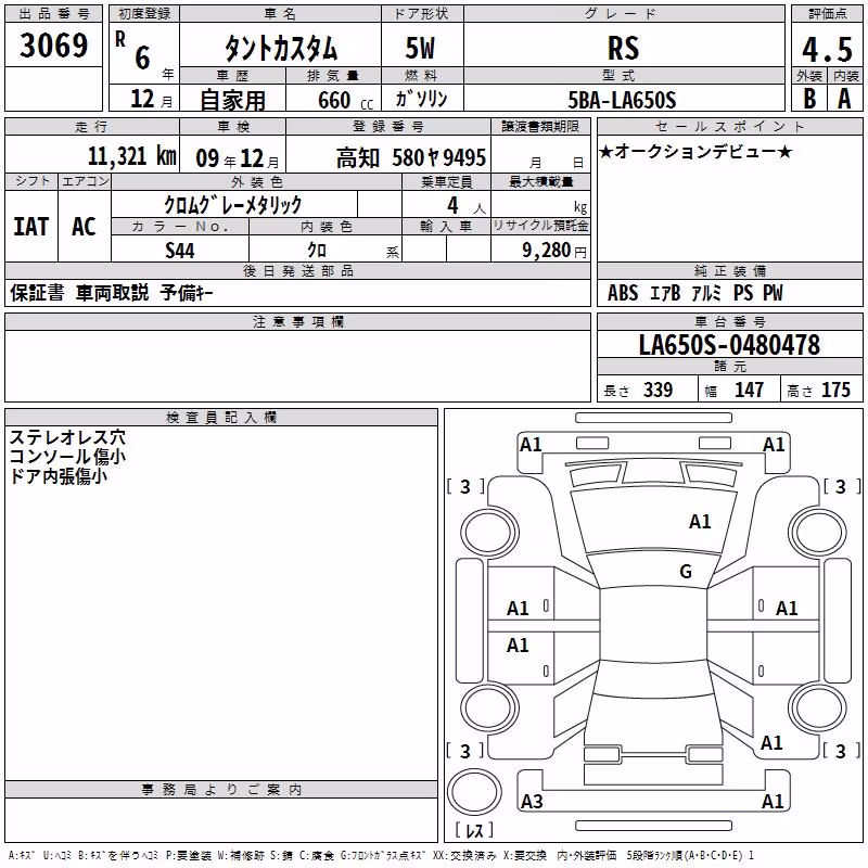 DAIHATSU TANTO