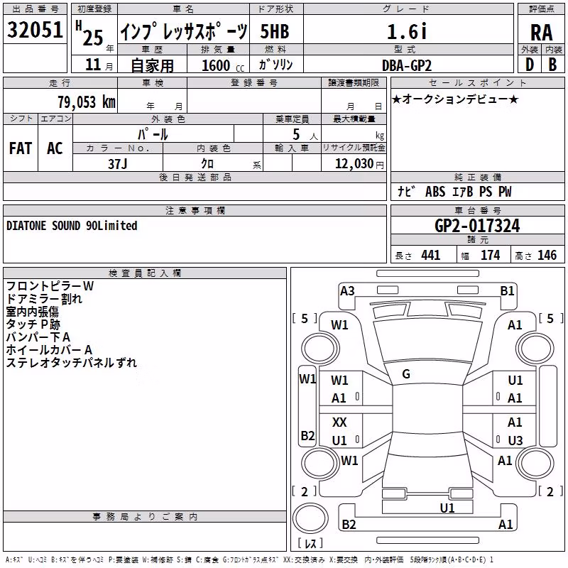 SUBARU IMPREZA