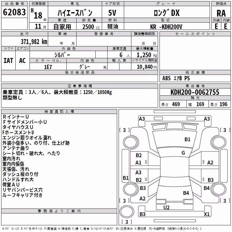 TOYOTA REGIUS ACE