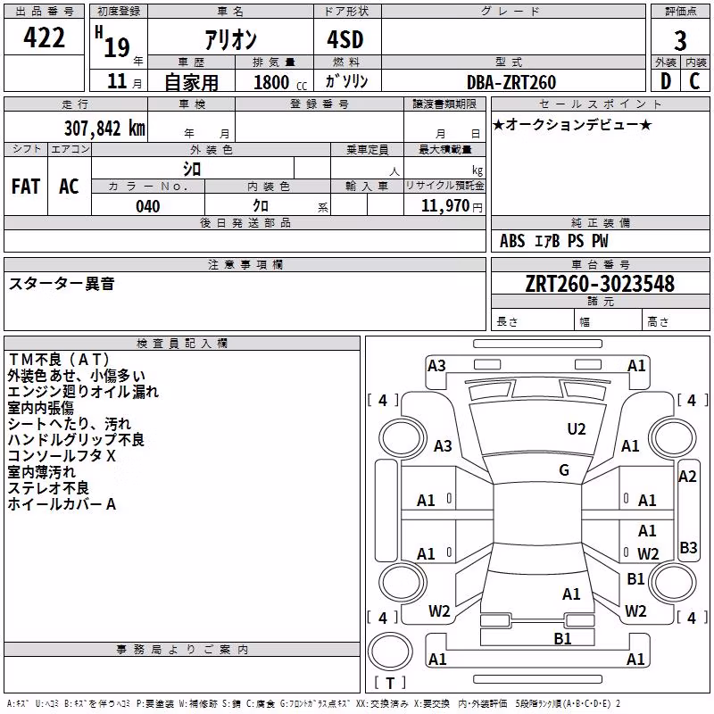 TOYOTA ALLION