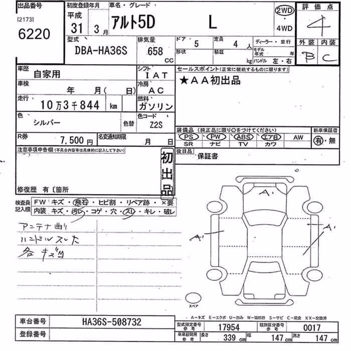 SUZUKI ALTO