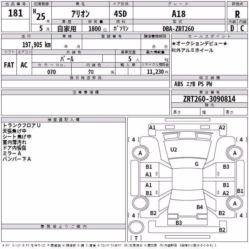TOYOTA ALLION