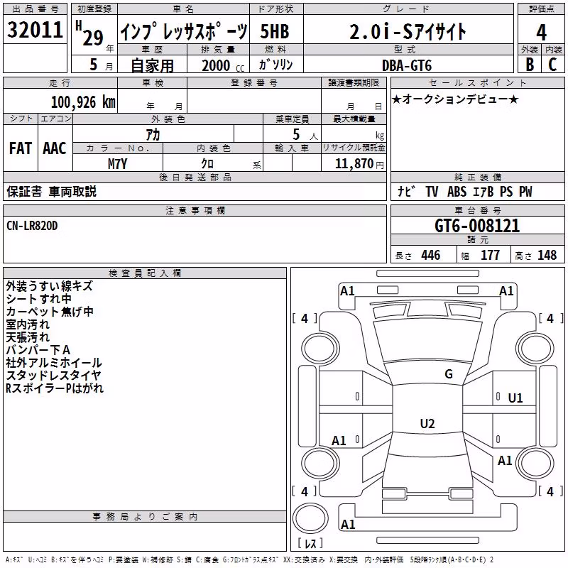 SUBARU IMPREZA