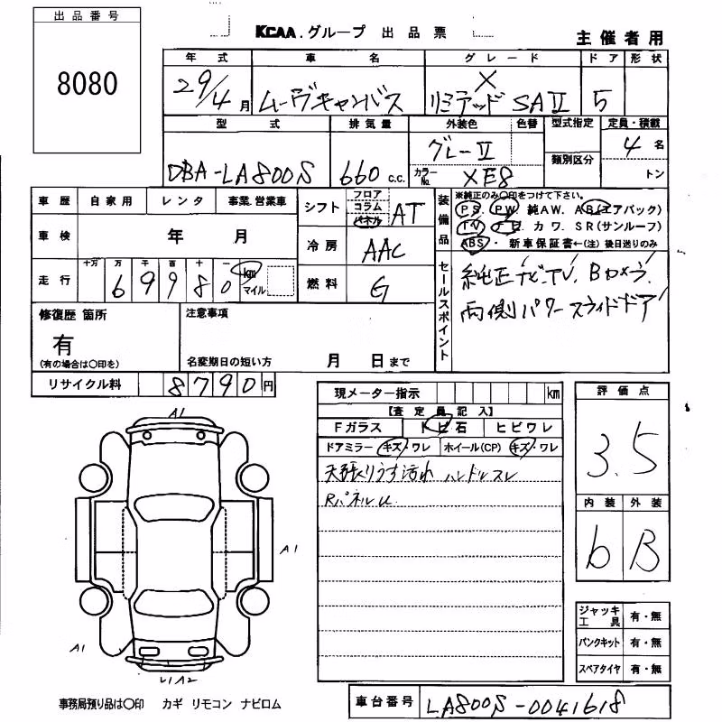 DAIHATSU MOVE CANBUS