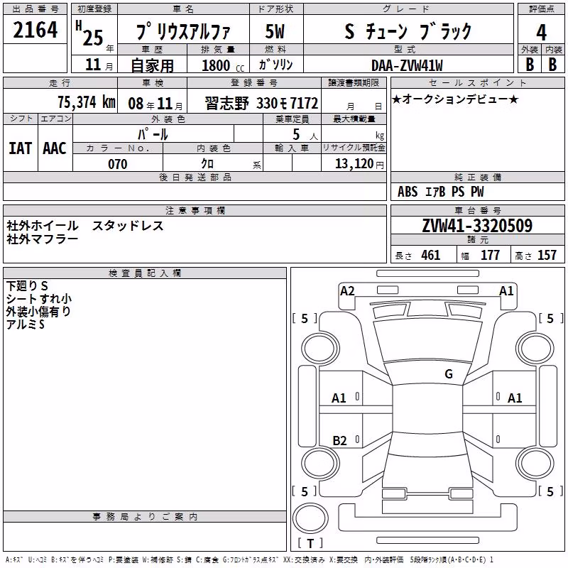 TOYOTA PRIUS ALPHA