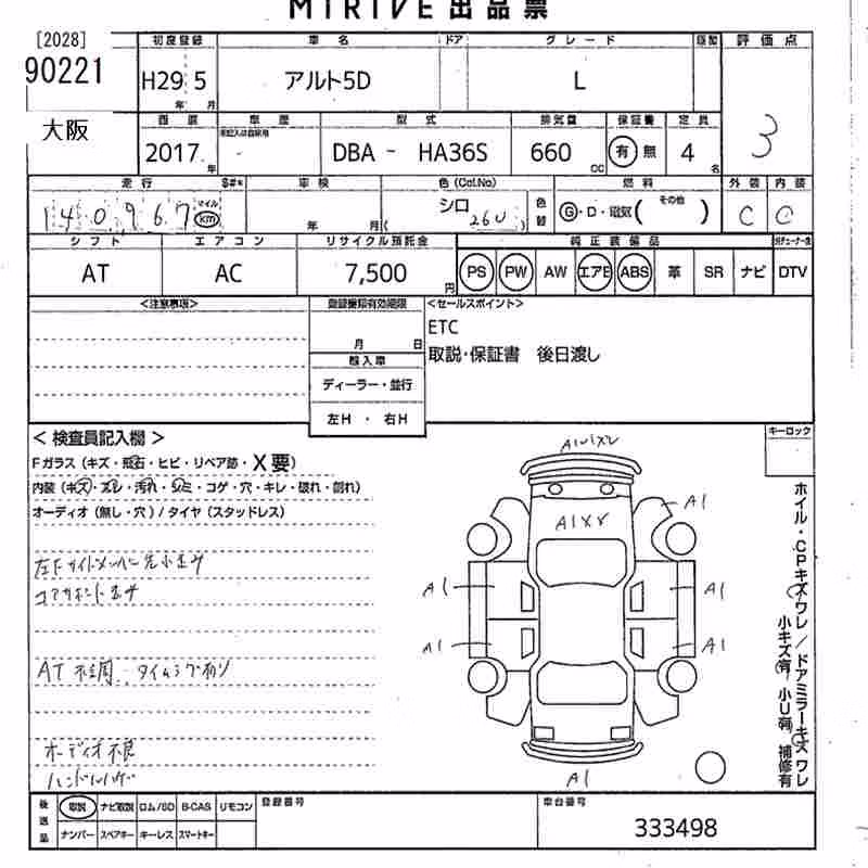 SUZUKI ALTO