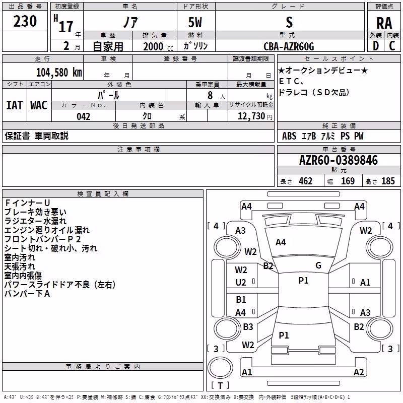 TOYOTA NOAH