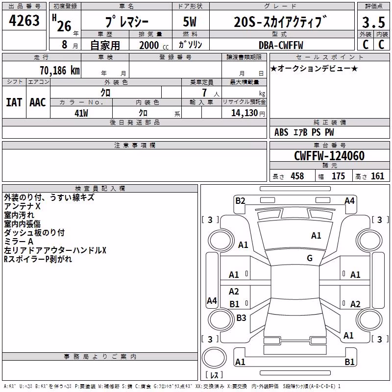 MAZDA PREMACY
