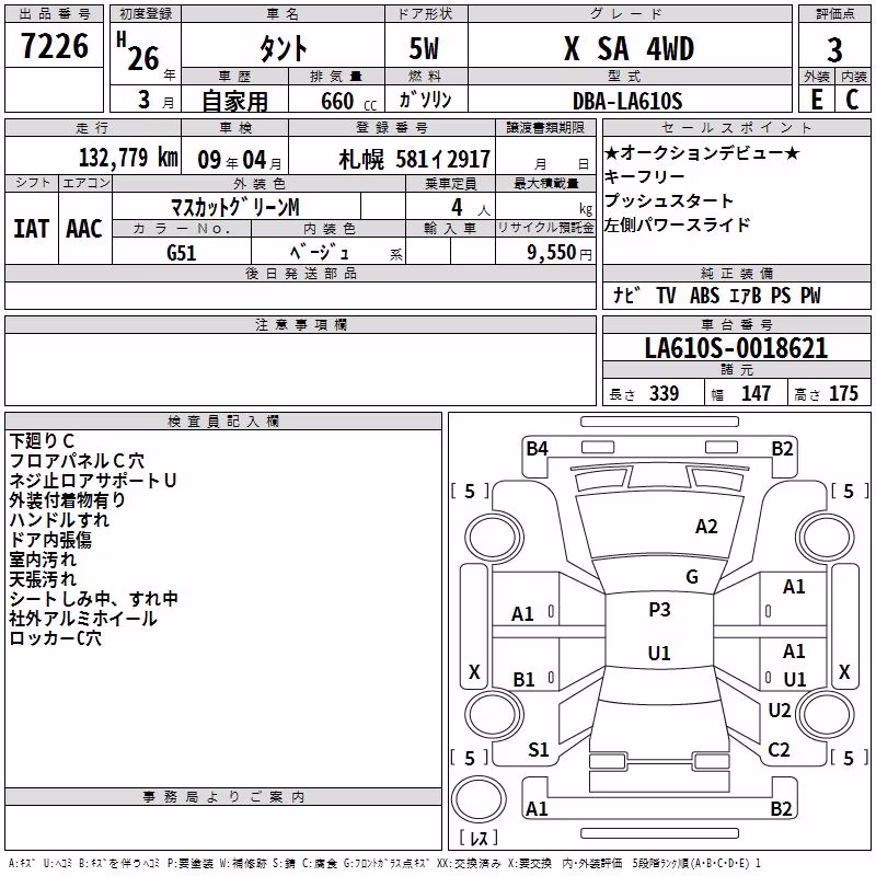 DAIHATSU TANTO