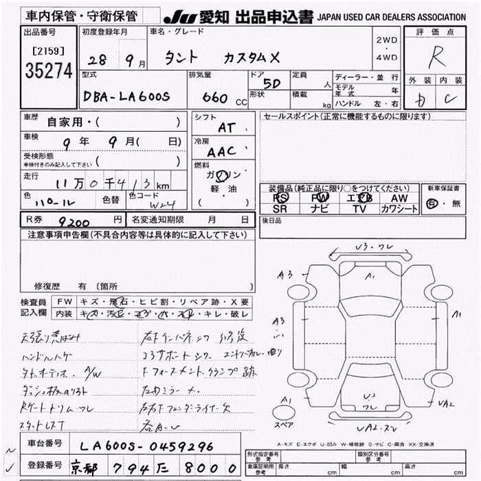 DAIHATSU TANTO