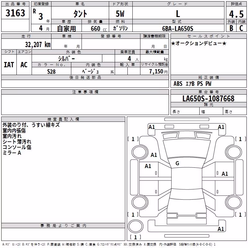 DAIHATSU TANTO