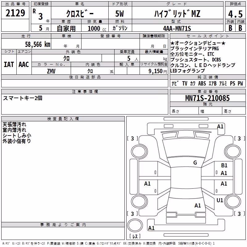 SUZUKI XBEE