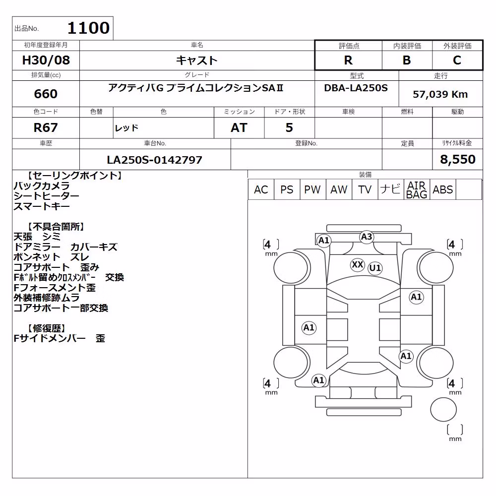 DAIHATSU CAST