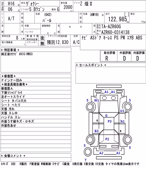 TOYOTA VOXY