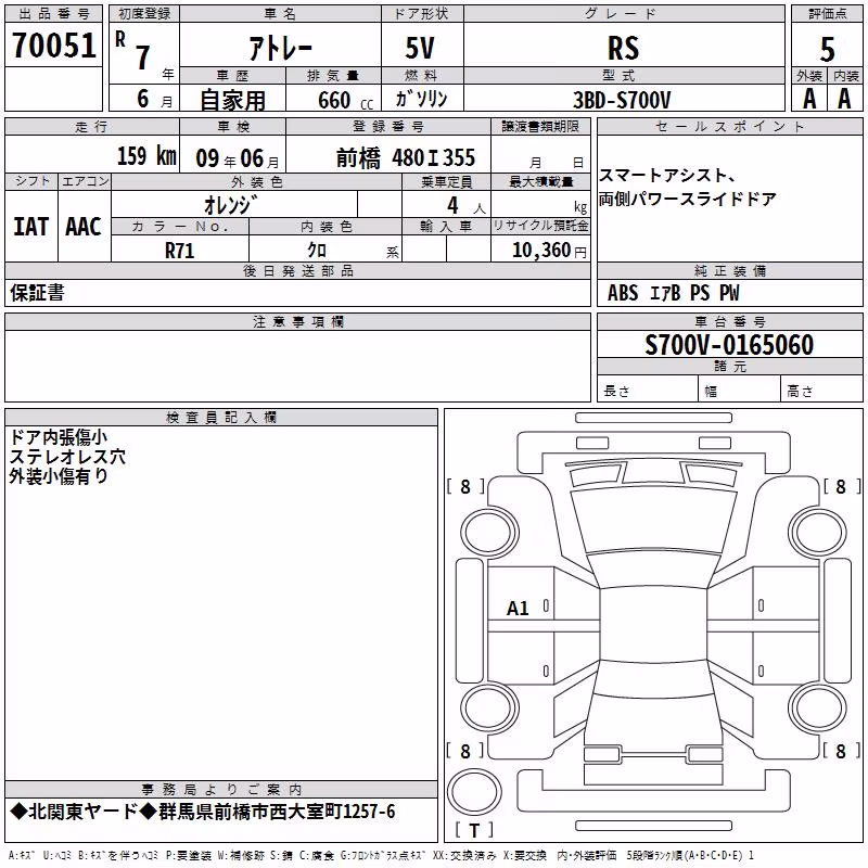 DAIHATSU ATRAI
