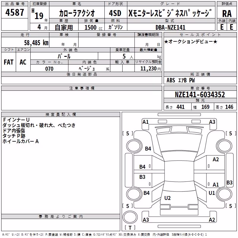 TOYOTA COROLLA AXIO