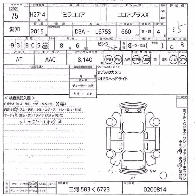DAIHATSU MIRA COCOA