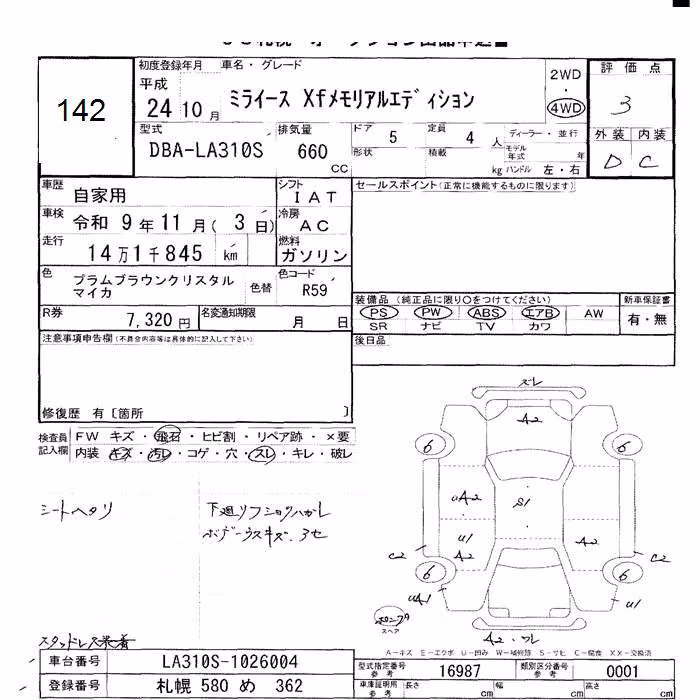 DAIHATSU MIRA E:S