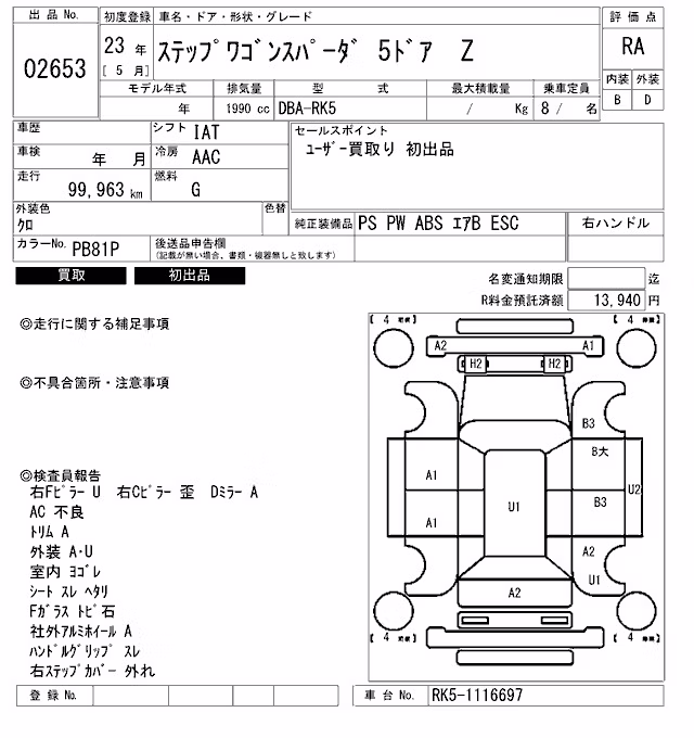 HONDA STEPWGN