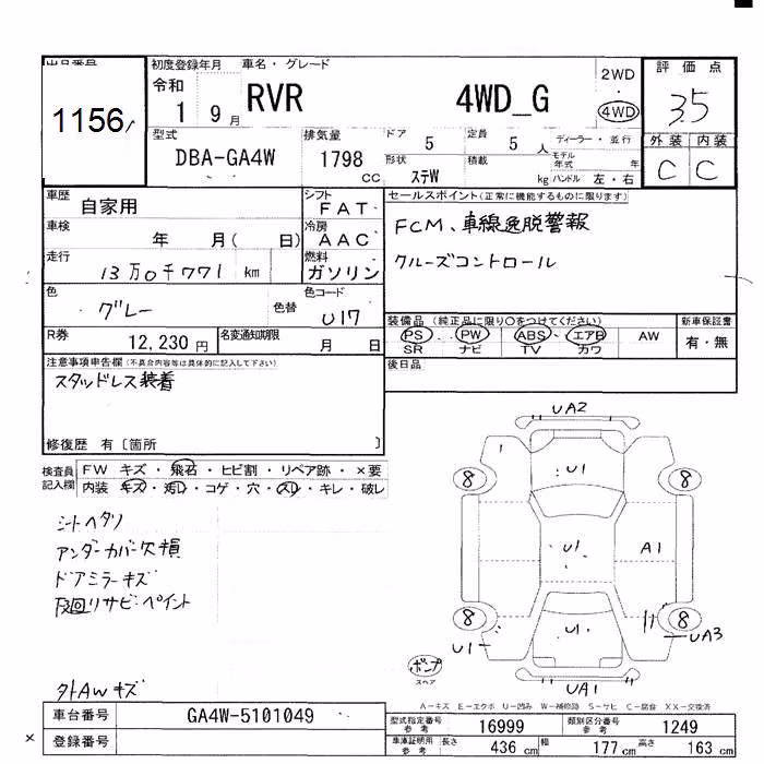 MITSUBISHI RVR