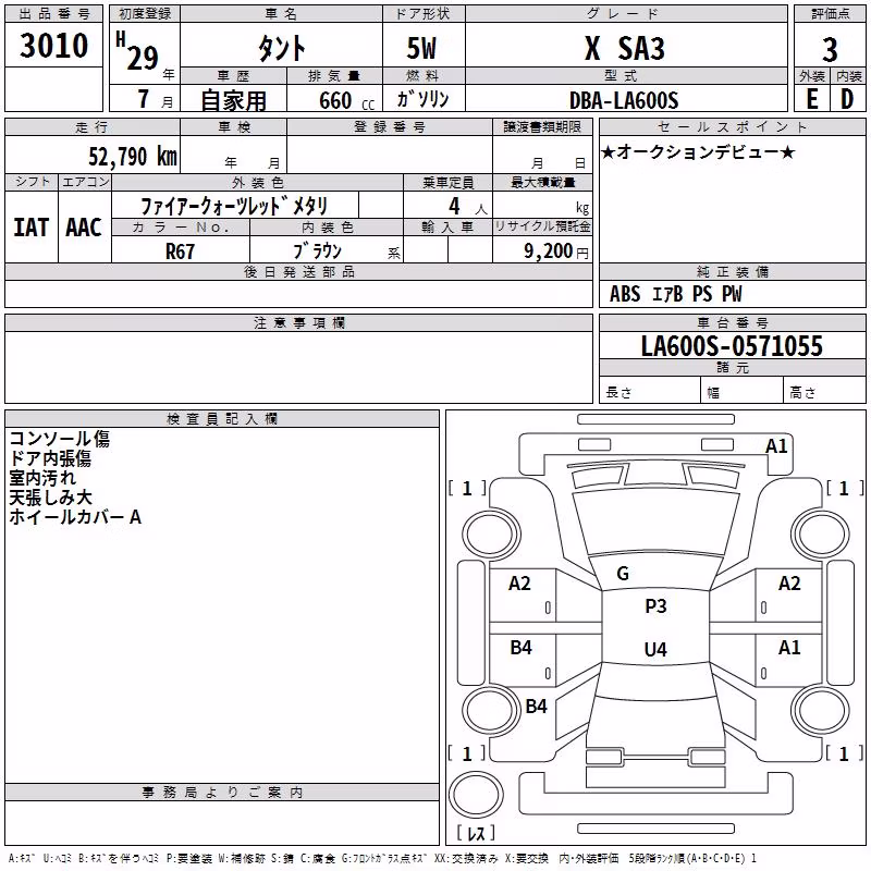 DAIHATSU TANTO