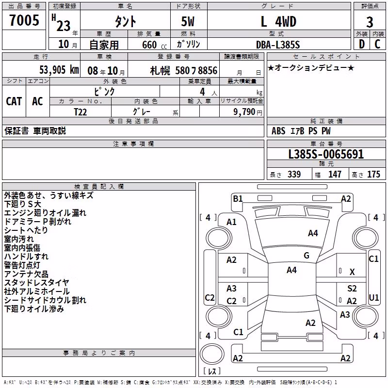 DAIHATSU TANTO