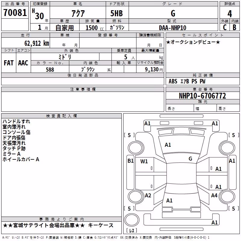 TOYOTA AQUA
