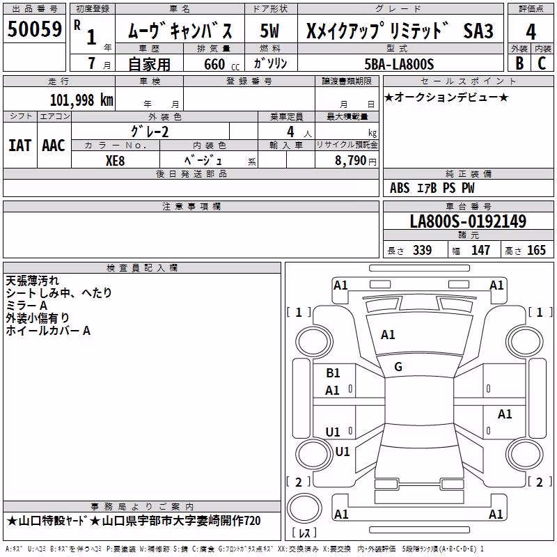 DAIHATSU MOVE CANBUS