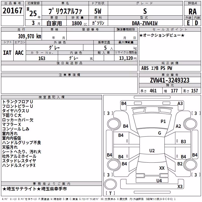 TOYOTA PRIUS ALPHA