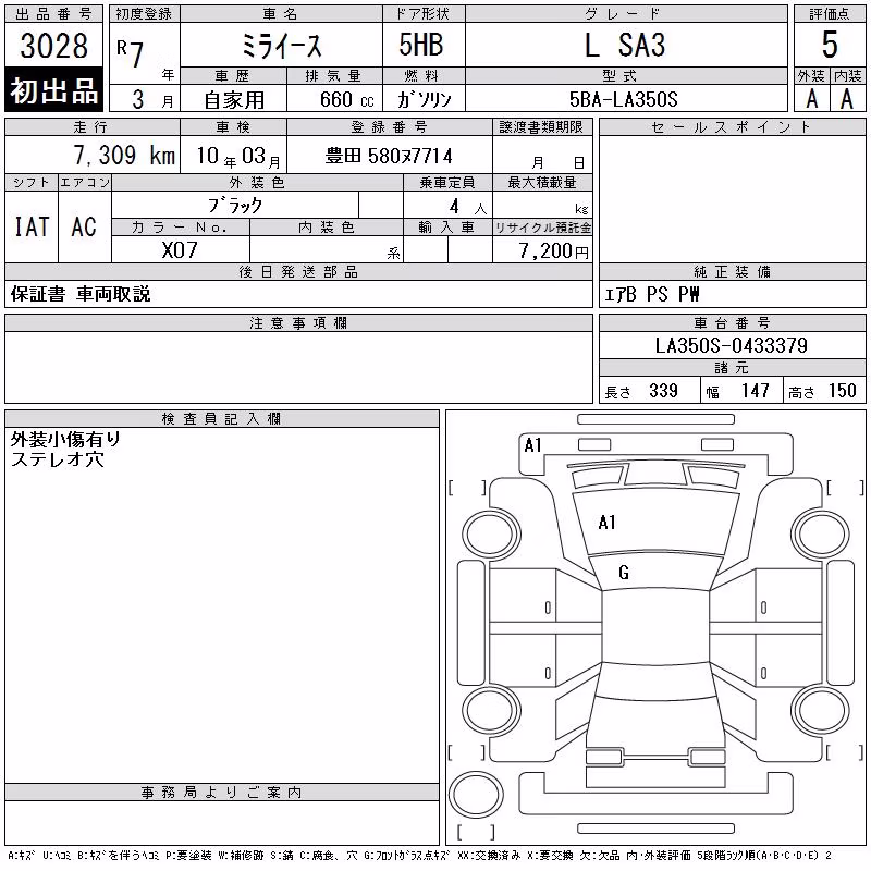 DAIHATSU MIRA E:S