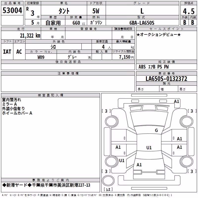 DAIHATSU TANTO
