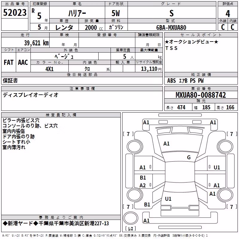 TOYOTA HARRIER