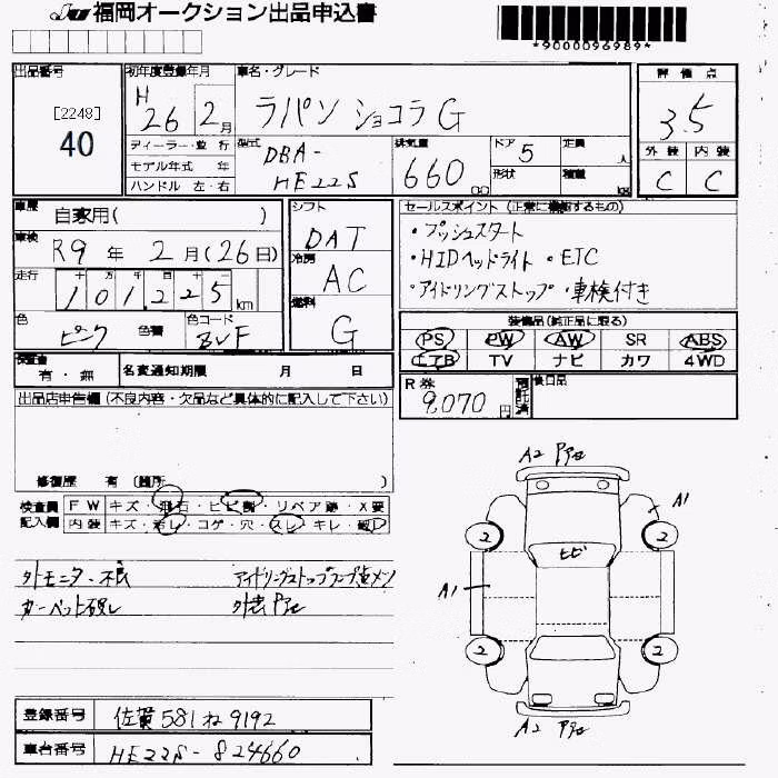 SUZUKI ALTO LAPIN