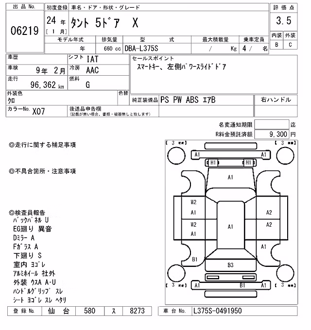 DAIHATSU TANTO