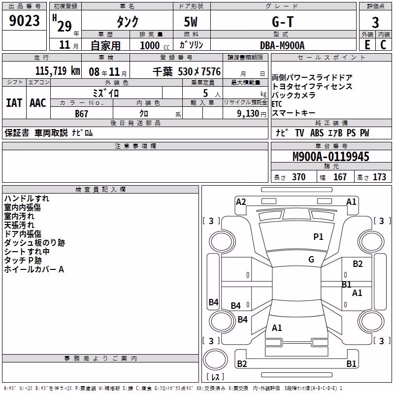 TOYOTA TANK