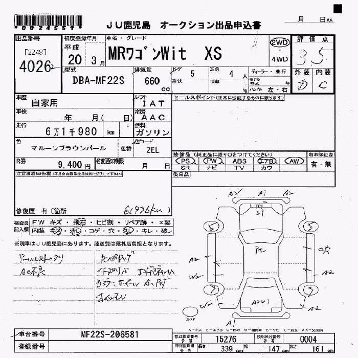 SUZUKI MR WAGON