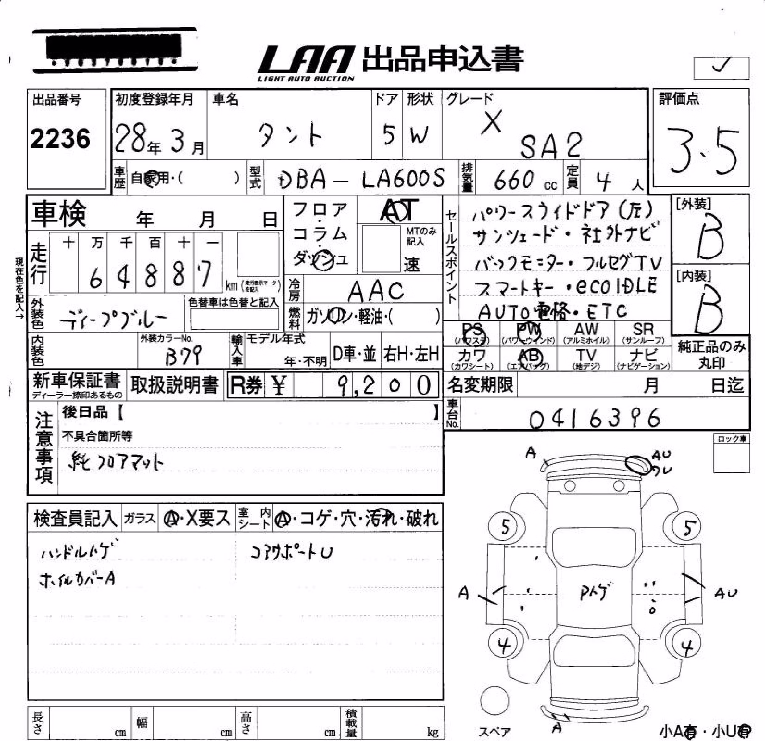 DAIHATSU TANTO